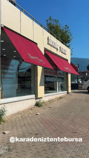 İnanç Fırını’nda konfor ve estetik bir arada! ✨🍞 1 adet Win Tente
🥐 1 adet Fransız TenteMekâna değer katan, her mevsim keyifli kullanım sağlayan çözümlerimizi İnanç Fırını’na uyguladık.#KaradenizTente #WinTente #FransızTente #İnançFırını #TenteSistemleri