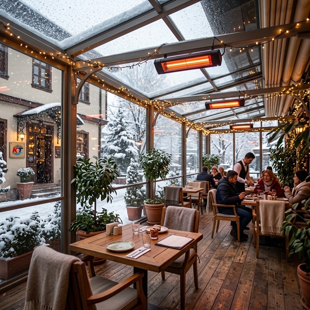 Kış Bahçesi Nasıl Hazırlanır? Cafe & Restoran Kış Bahçesi Fikirleri